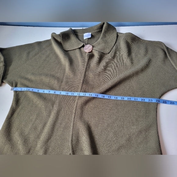 Lots Wool Blend Dolman Wide Sleeve Cardigan Size M - Picture 9 of 10